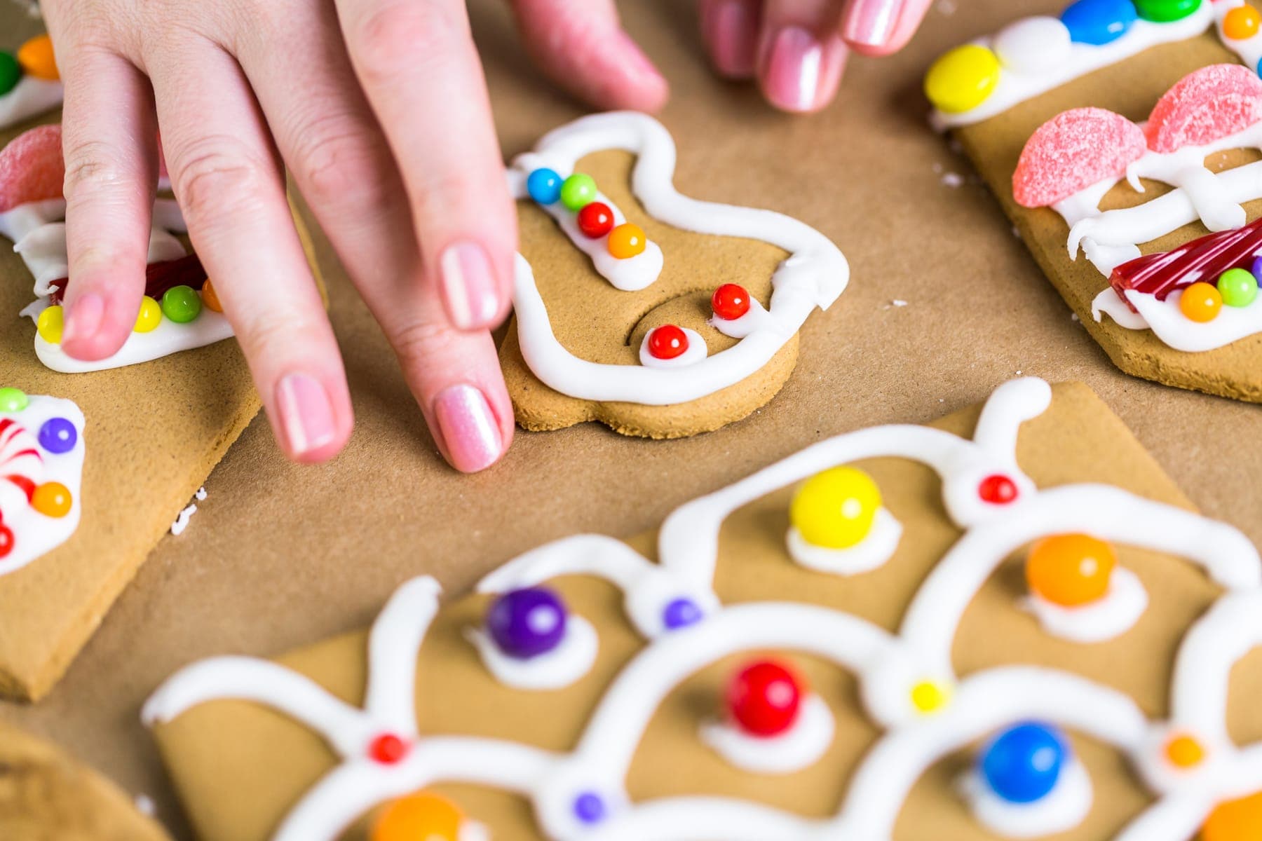 Gingerbread men at The Varsity Cambridge