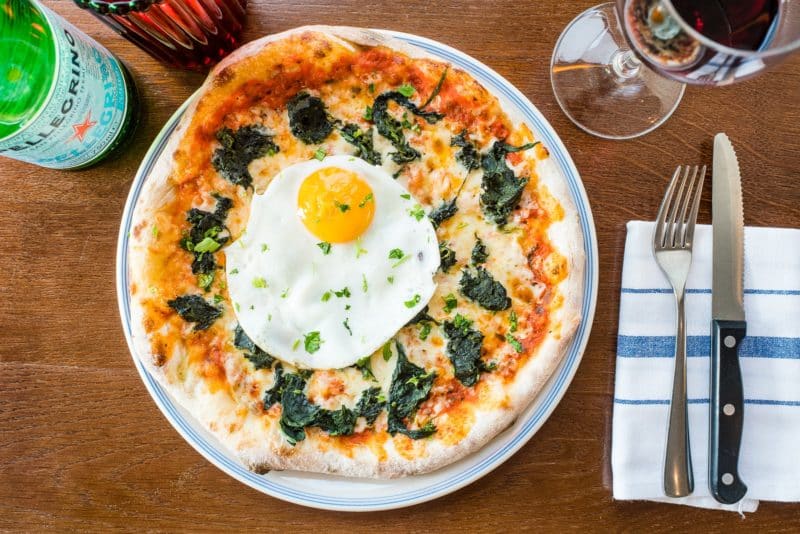 Pizza at the Varsity