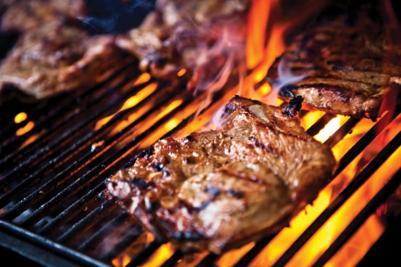 Steak at The Riverside Bar & Restaurant Cambridge